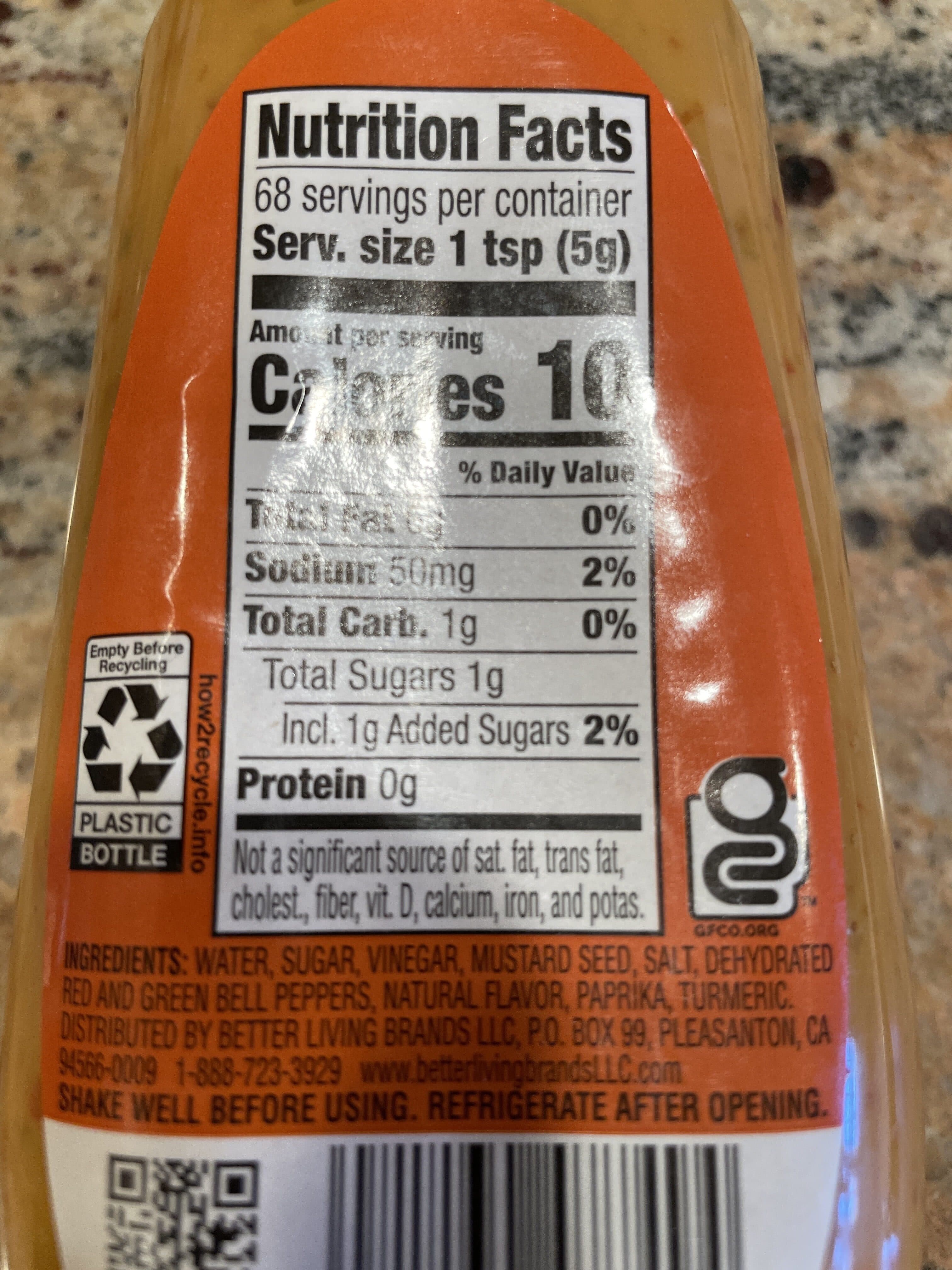 Signature Select Southwestern Style Sweet & Spicy Mustard packshot