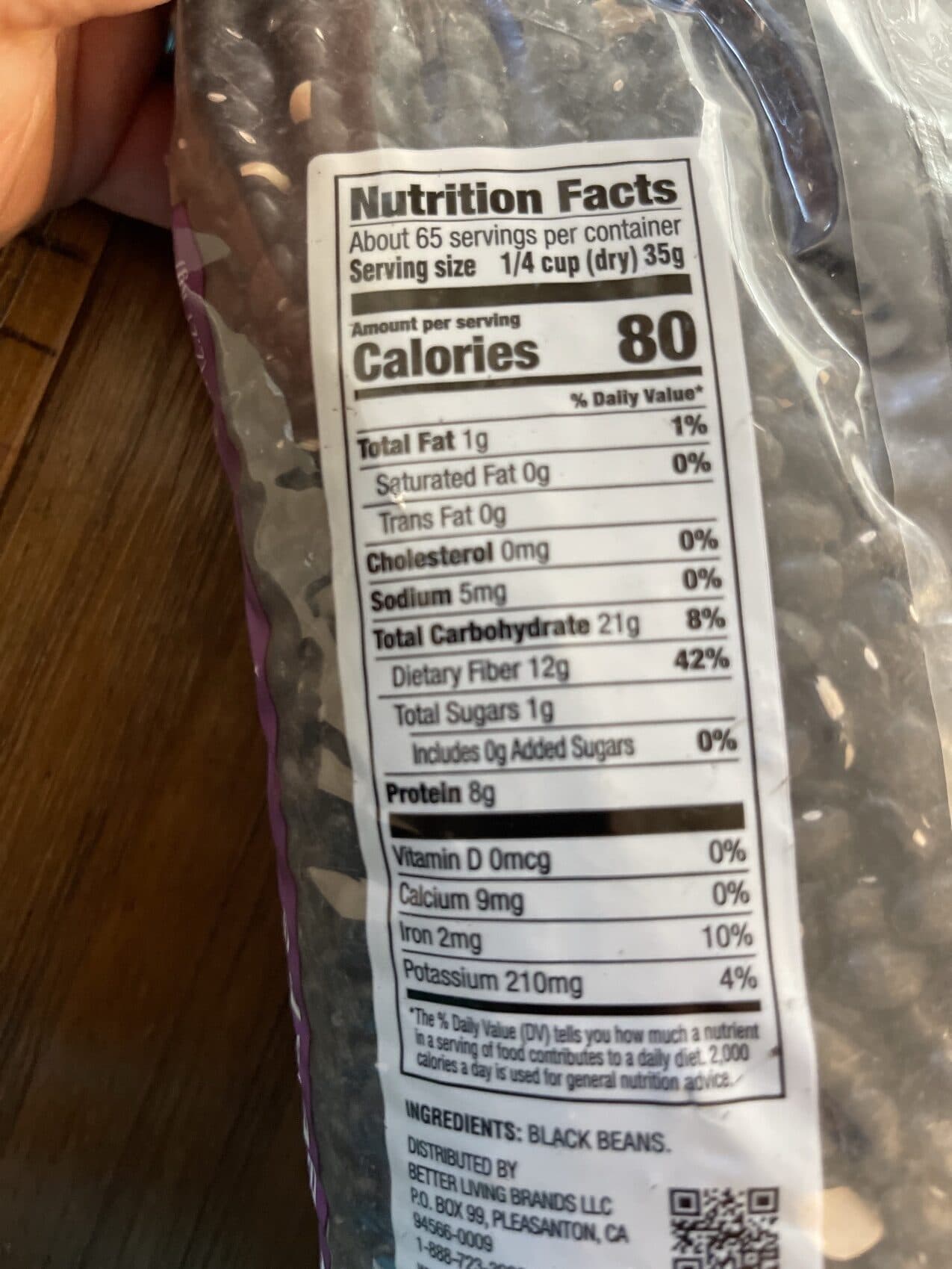 Safeway Kitchens Black Beans packshot