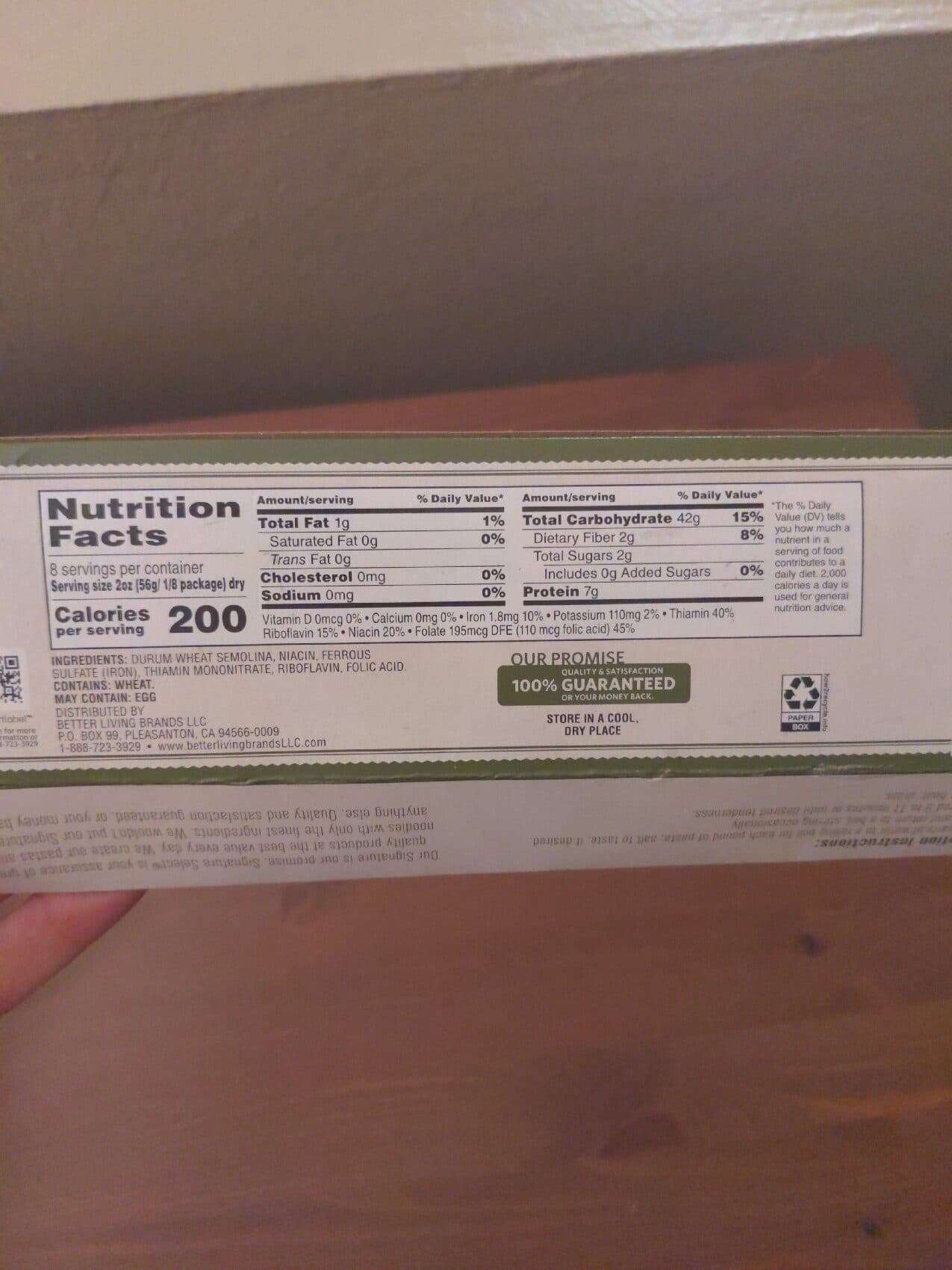 Signature Kitchens Linguine packshot