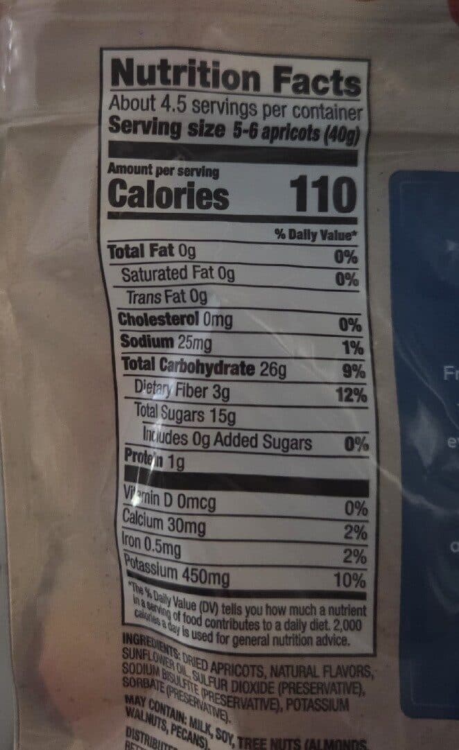Safeway Farms Dried Fancy Apricots packshot