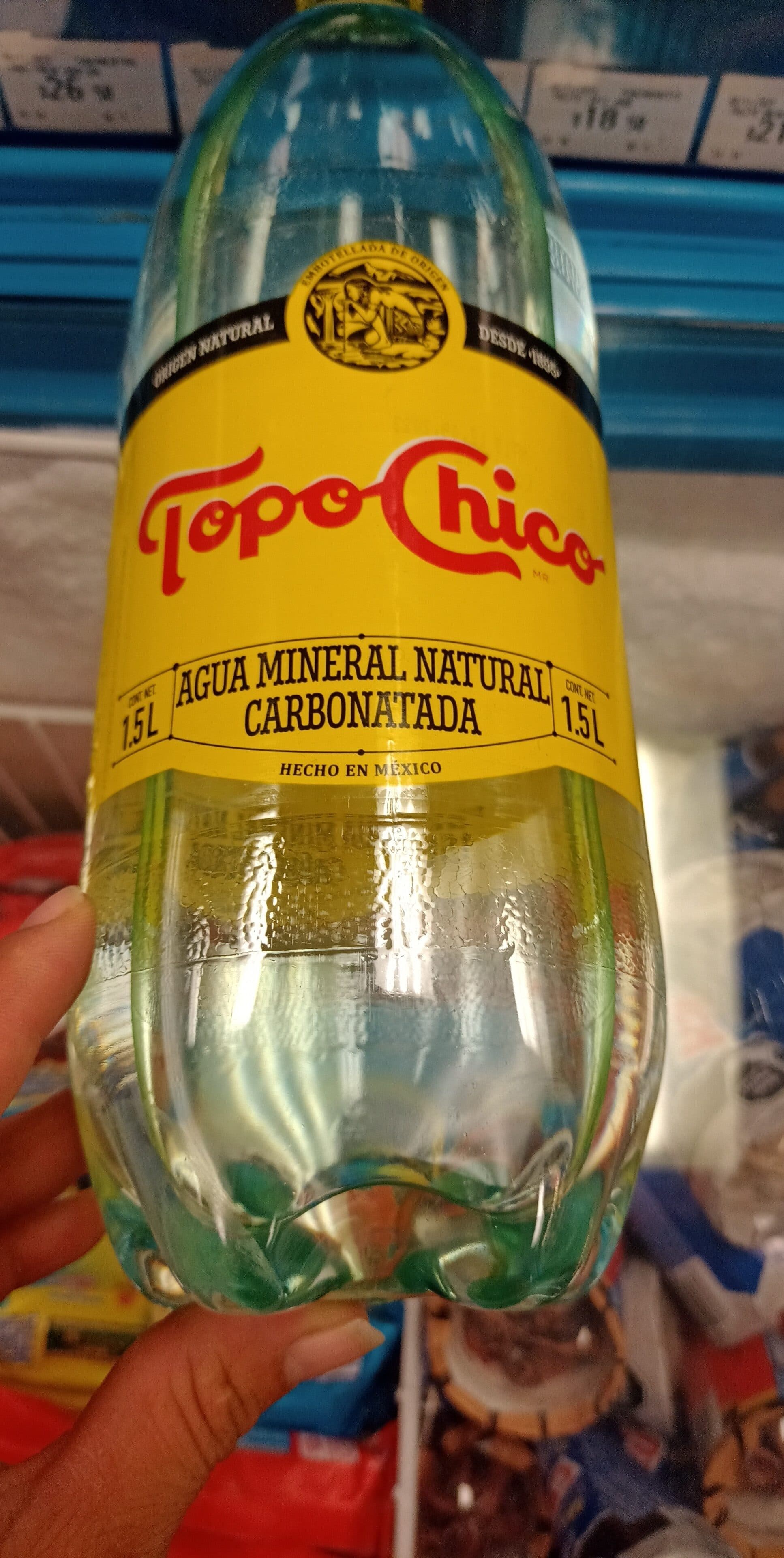 Cia. Topo Chico S.A. Agua Mineral packshot