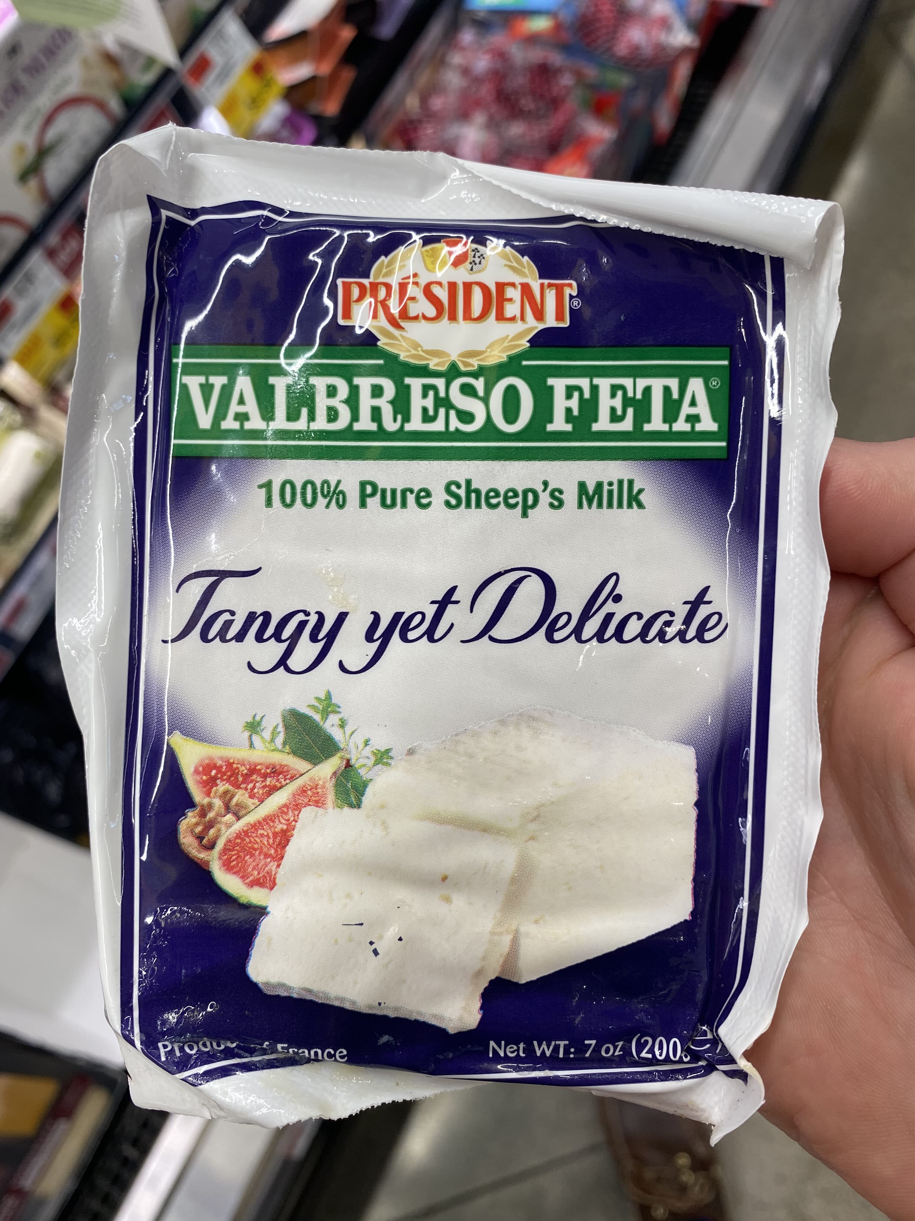 President Valbreso Feta packshot