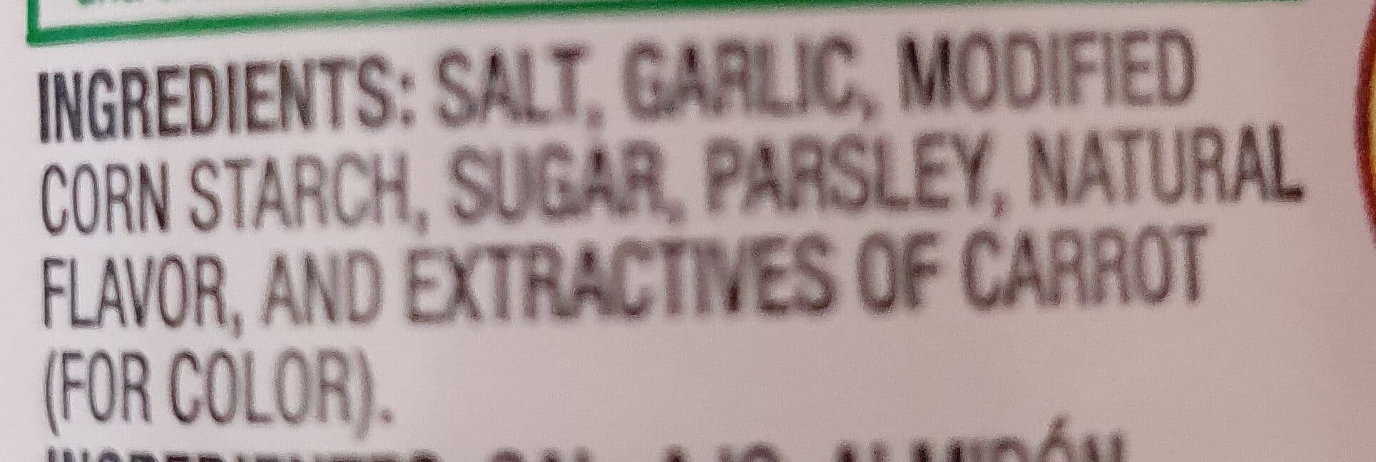 Lawry's Garlic Salt packshot