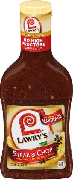 Lawry's Steak chop marinade packshot