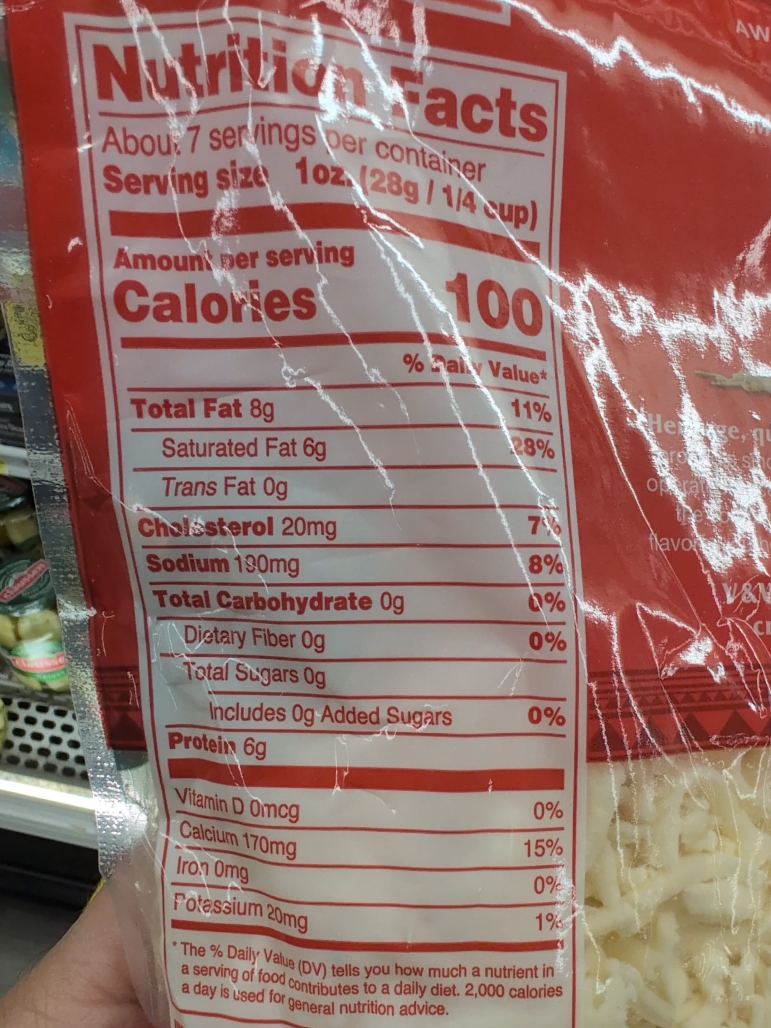 V & V Supremo Foods Inc Shredded quesadilla cheese packshot