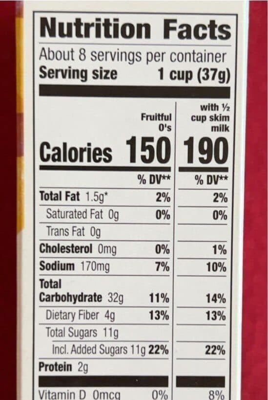 Cascadian Farm Fruitful O's Cereal packshot