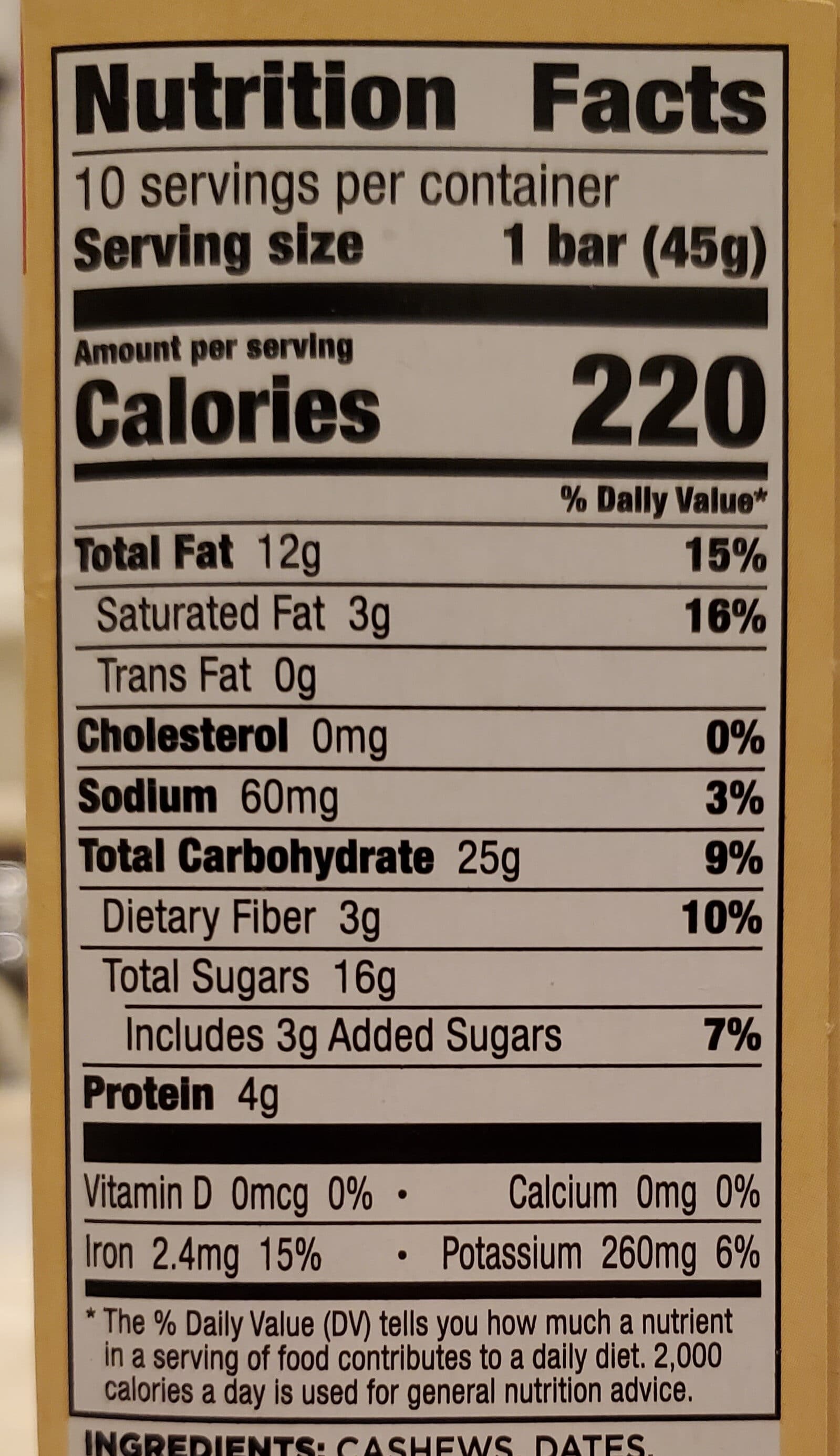 Small Planet Foods Inc. Fruit & Nut Bar packshot