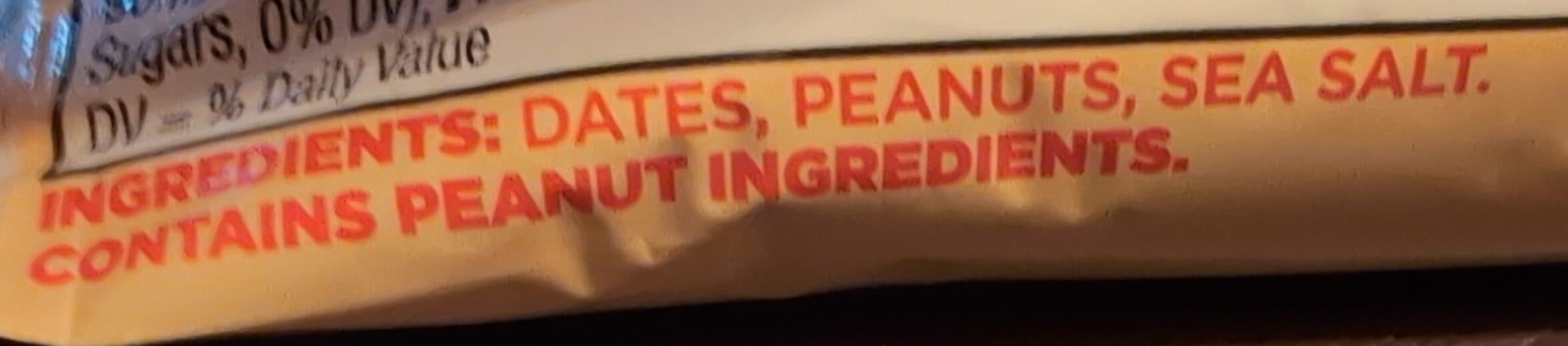Larabar Peanut Butter Cookie Bar packshot