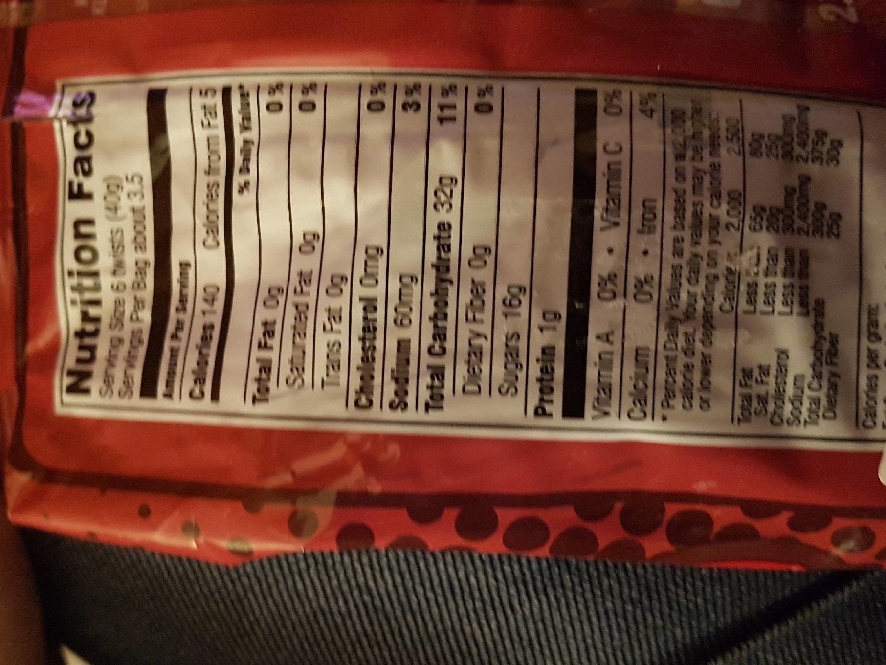 Dr Pepper Flavored candy twist packshot