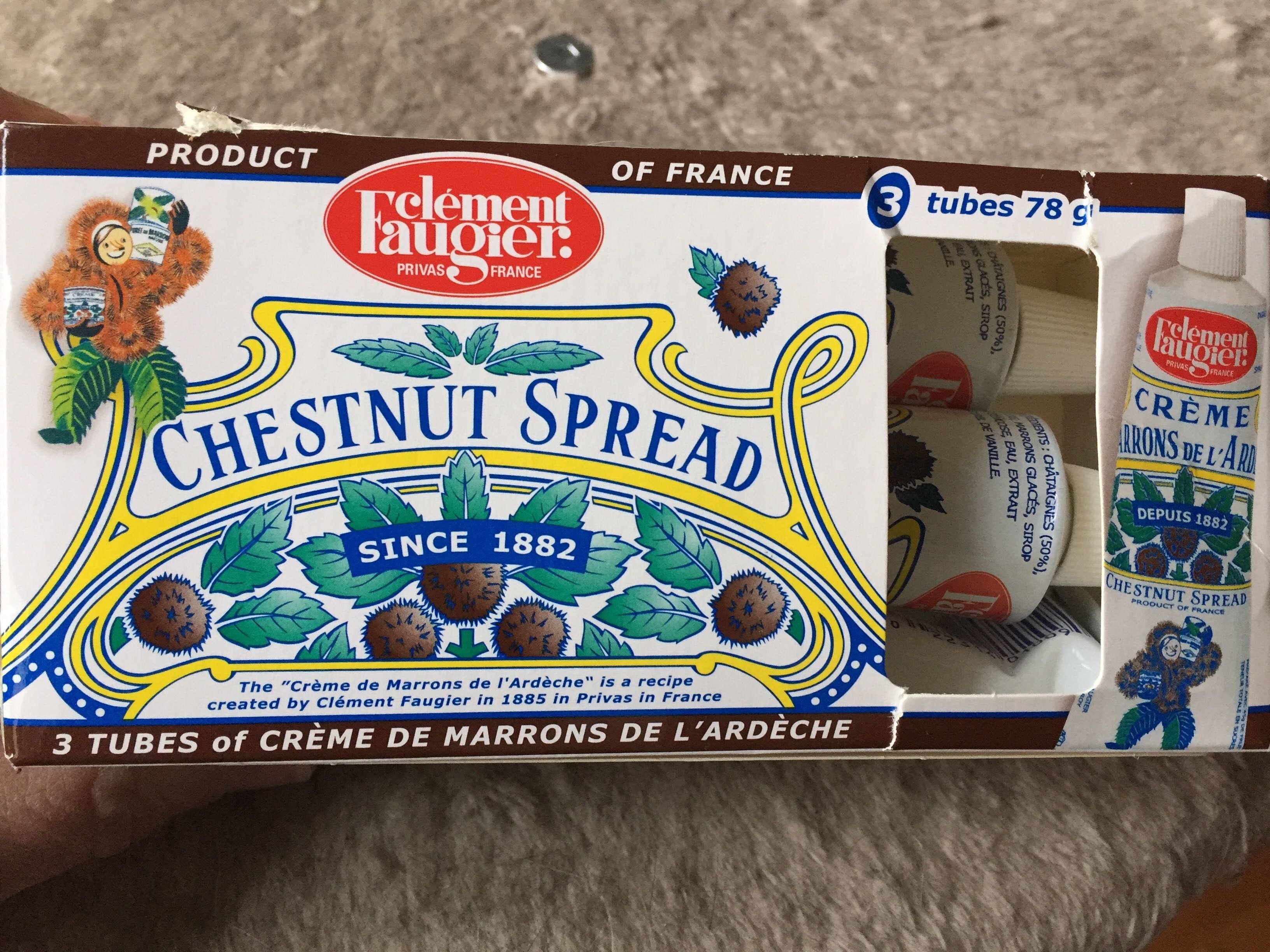 Clement faugier Faugier Tube Creme Marron Blisterx3 Tubes packshot
