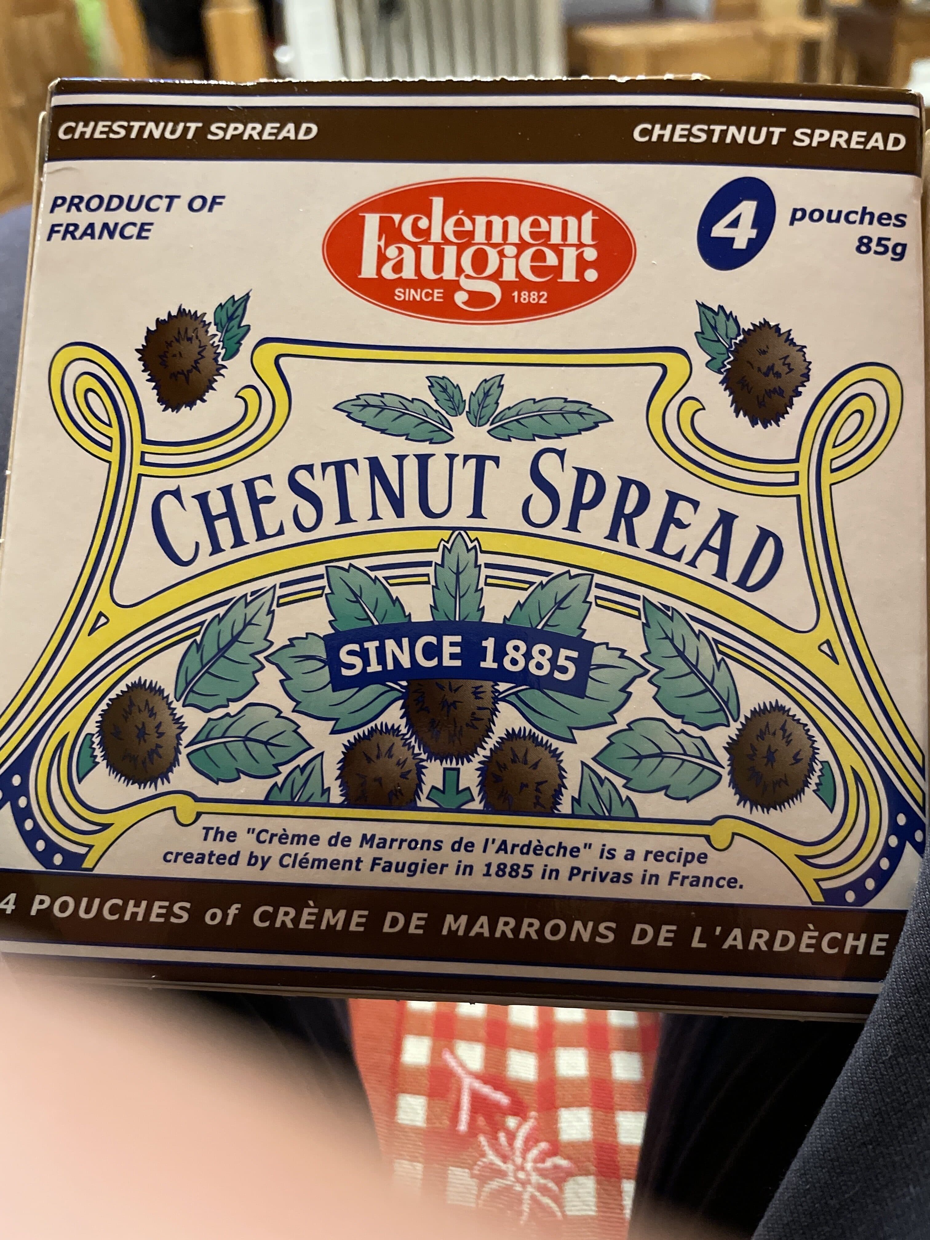 Clément Faugier Crème de Marrons de l'Ardèche packshot