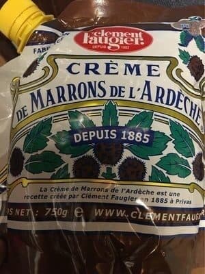 Clément Faugier Crème de Marrons de l'Ardèche packshot