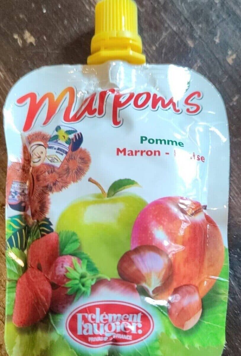 Open Food Facts Marpom's pomme marron fraise packshot