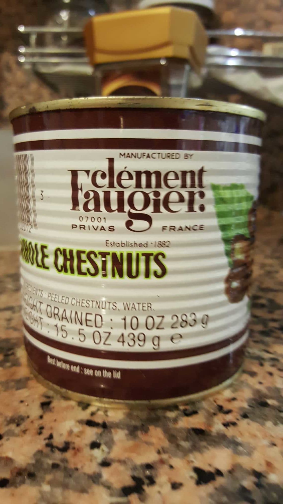 Clément Faugier Whole Chestnuts packshot