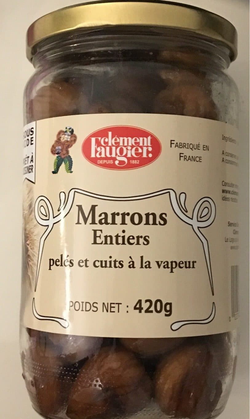 Clément Faugier Marrons Entiers packshot
