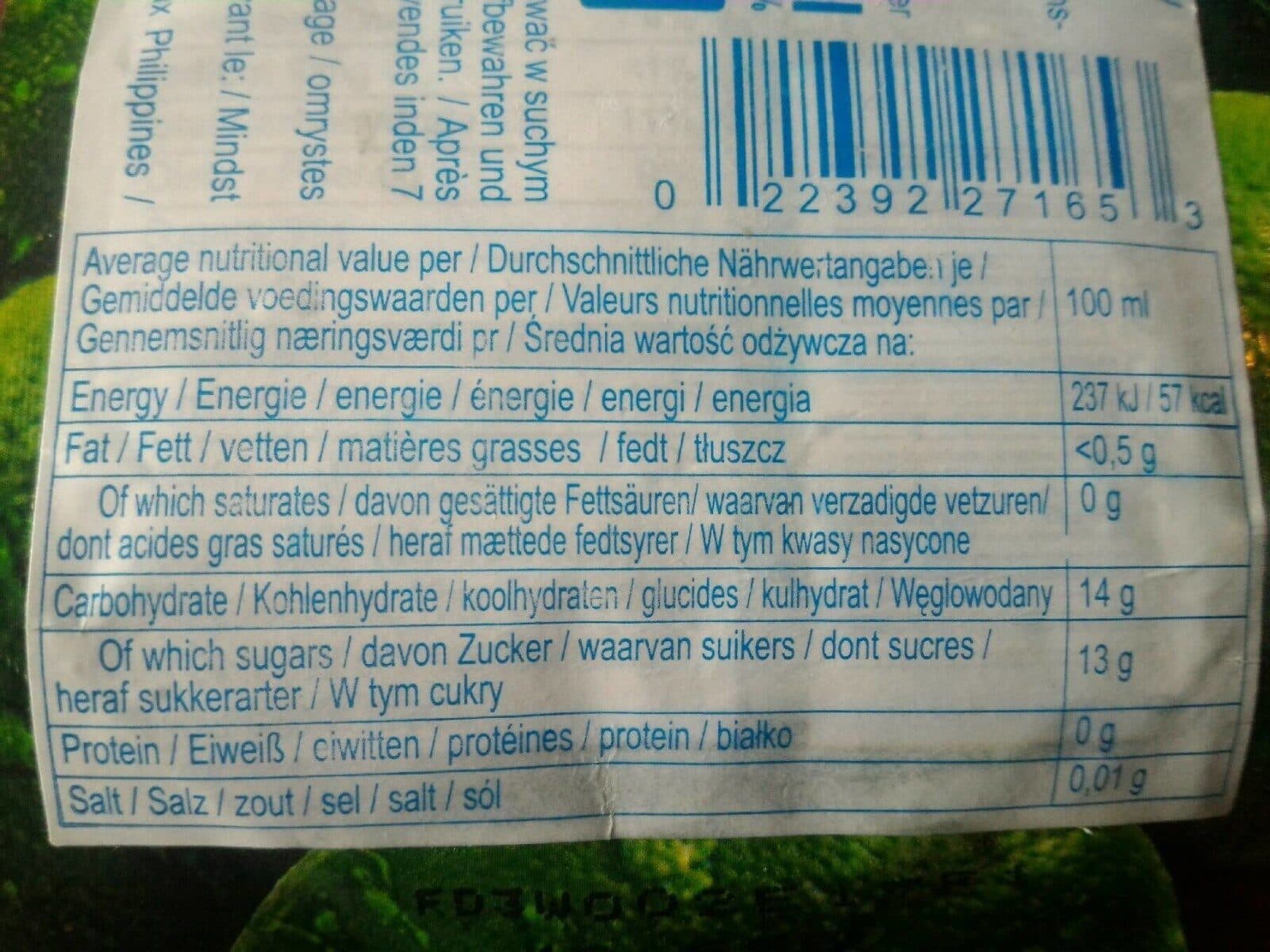 Calamansi Philippine Lemon Fruit Drink packshot