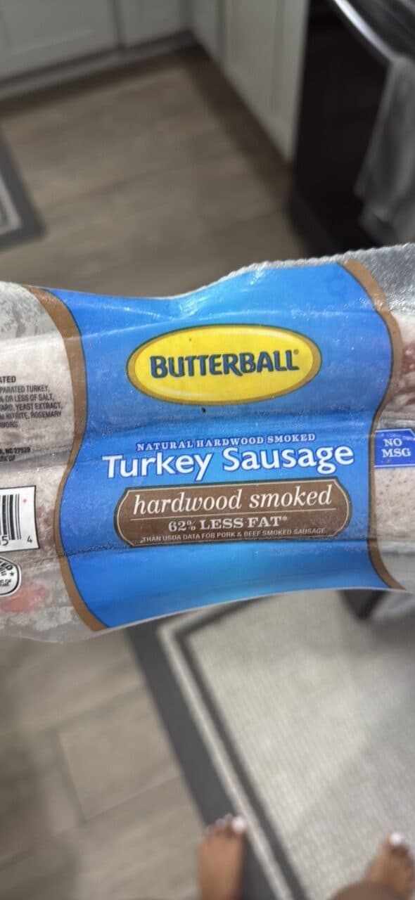Butterball Turkey Sausage packshot