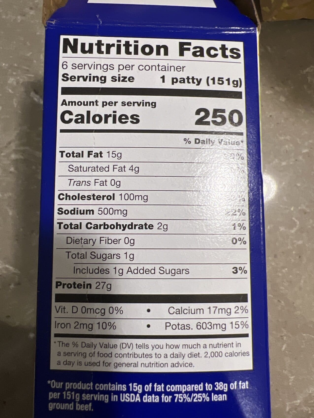 Butterball Turkey Burgers packshot