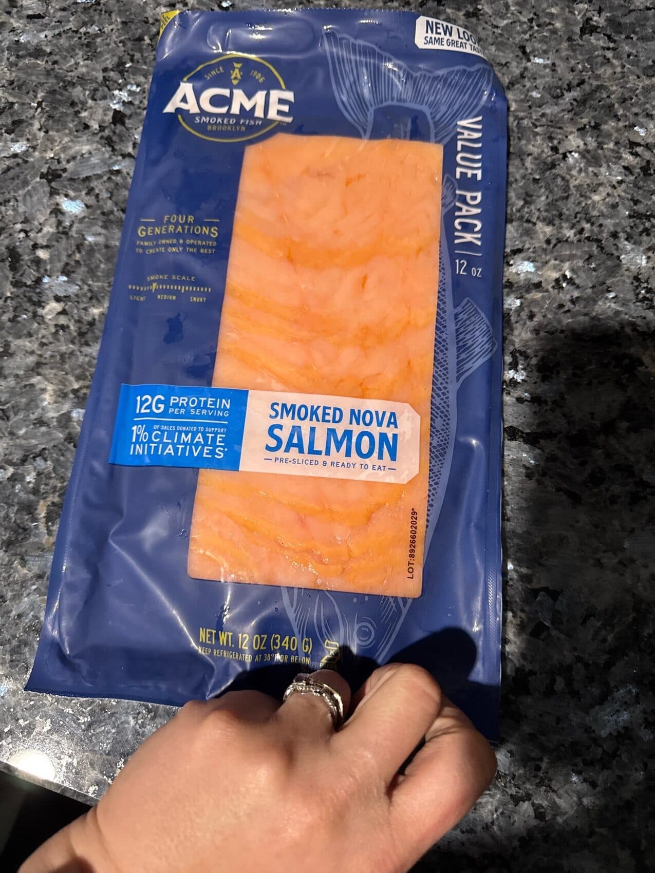 Smoked Fish Acme Smoked Nova Salmon packshot