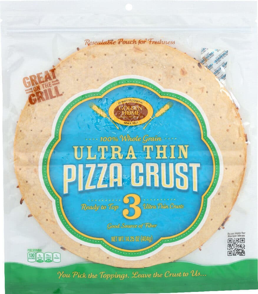 Golden Home Ultra Thin Pizza Crust packshot