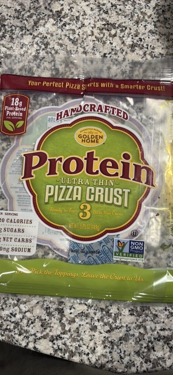 Golden Home Protein Ultra Thin Pizza Crust packshot