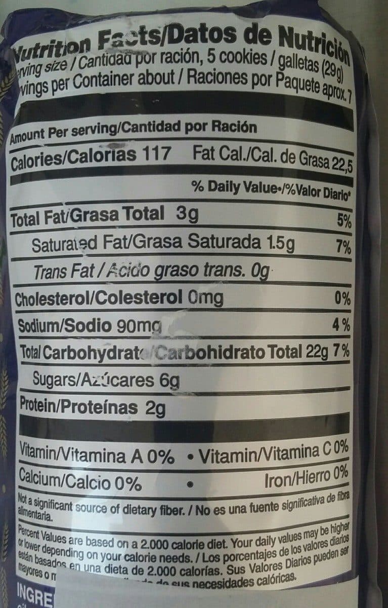 Open Food Facts Cookies galletas packshot
