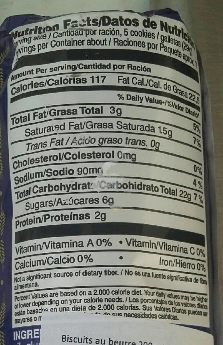 Open Food Facts Cookies galletas packshot