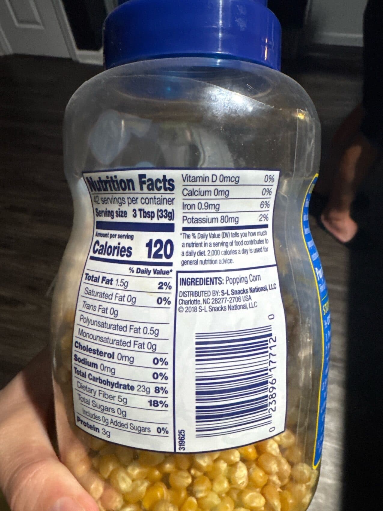 Pop-Secret Jumbo Popping Corn packshot