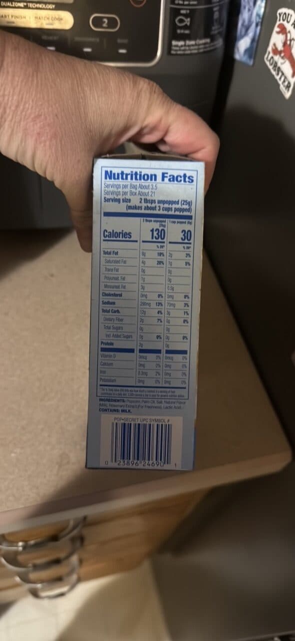 Pop-Secret Homestyle Butter Premium Popcorn packshot