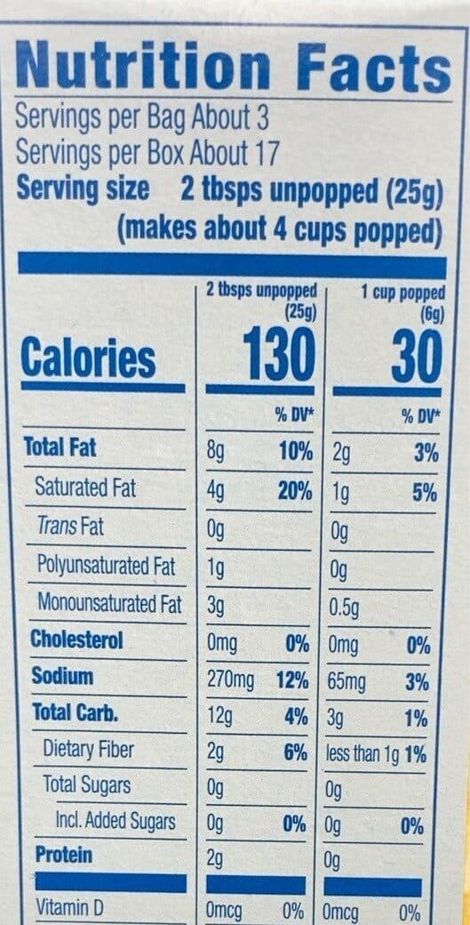 Pop Secret Microwave Popcorn packshot