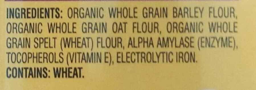 Earth's Best Whoel Grain Multi-Grain Cereal packshot