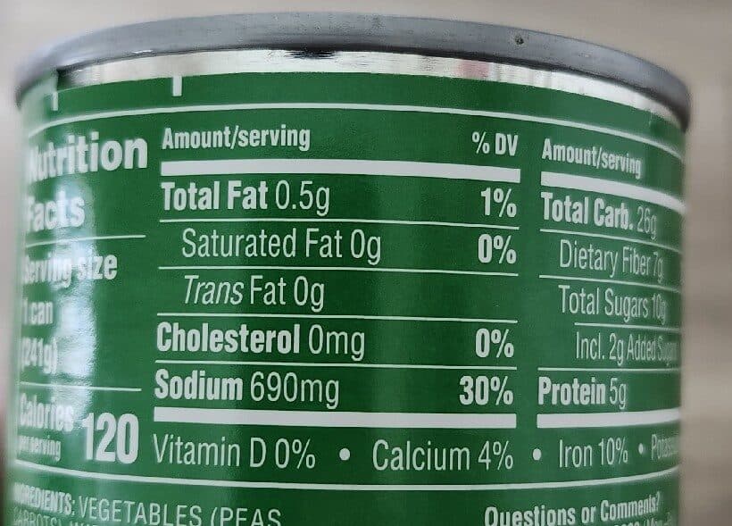 Del Monte Peas & Carrots packshot