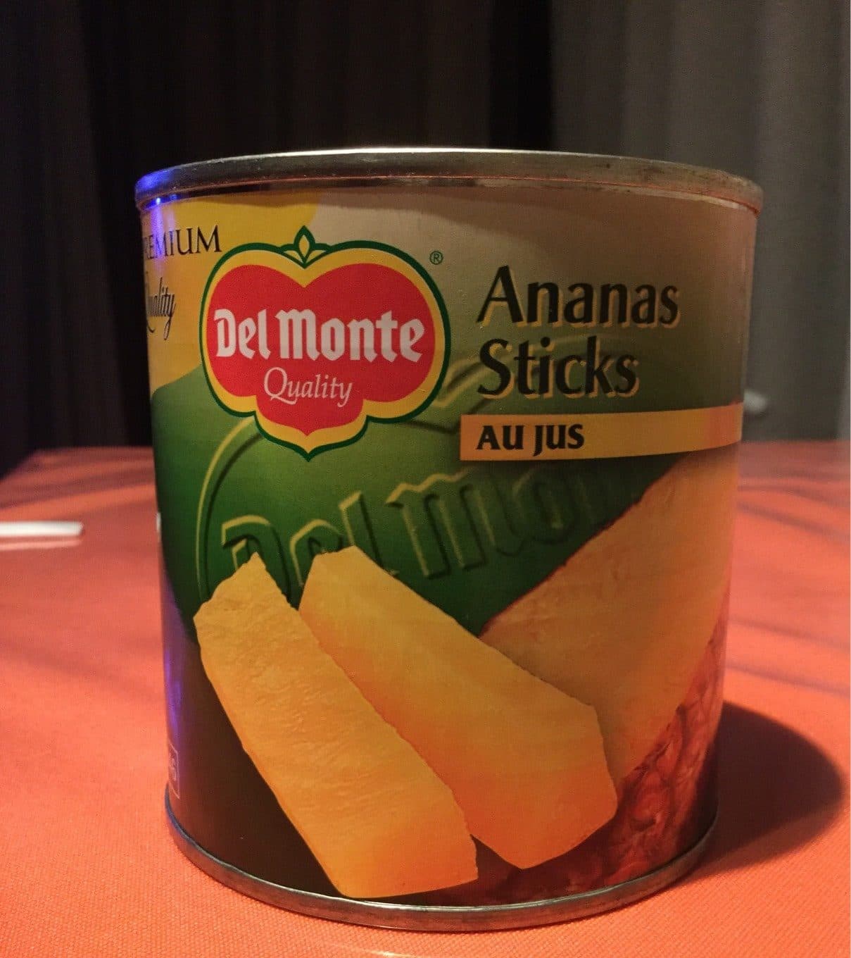 Del Monte Ananas sticks packshot