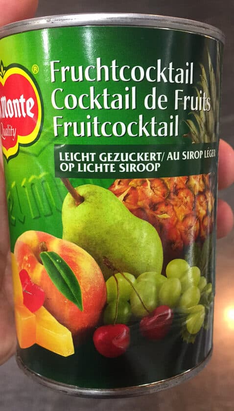 Del Monte Fruit Cocktail in Light Syrup packshot