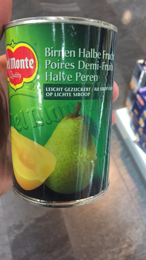 Del Monte Poires Demi-Fruits : Au Sirop Léger packshot