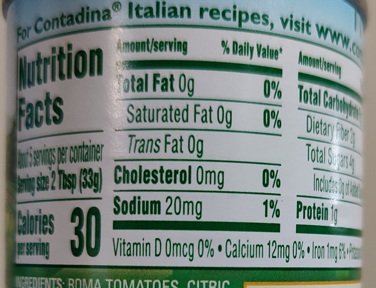 Contadina Tomato Paste packshot