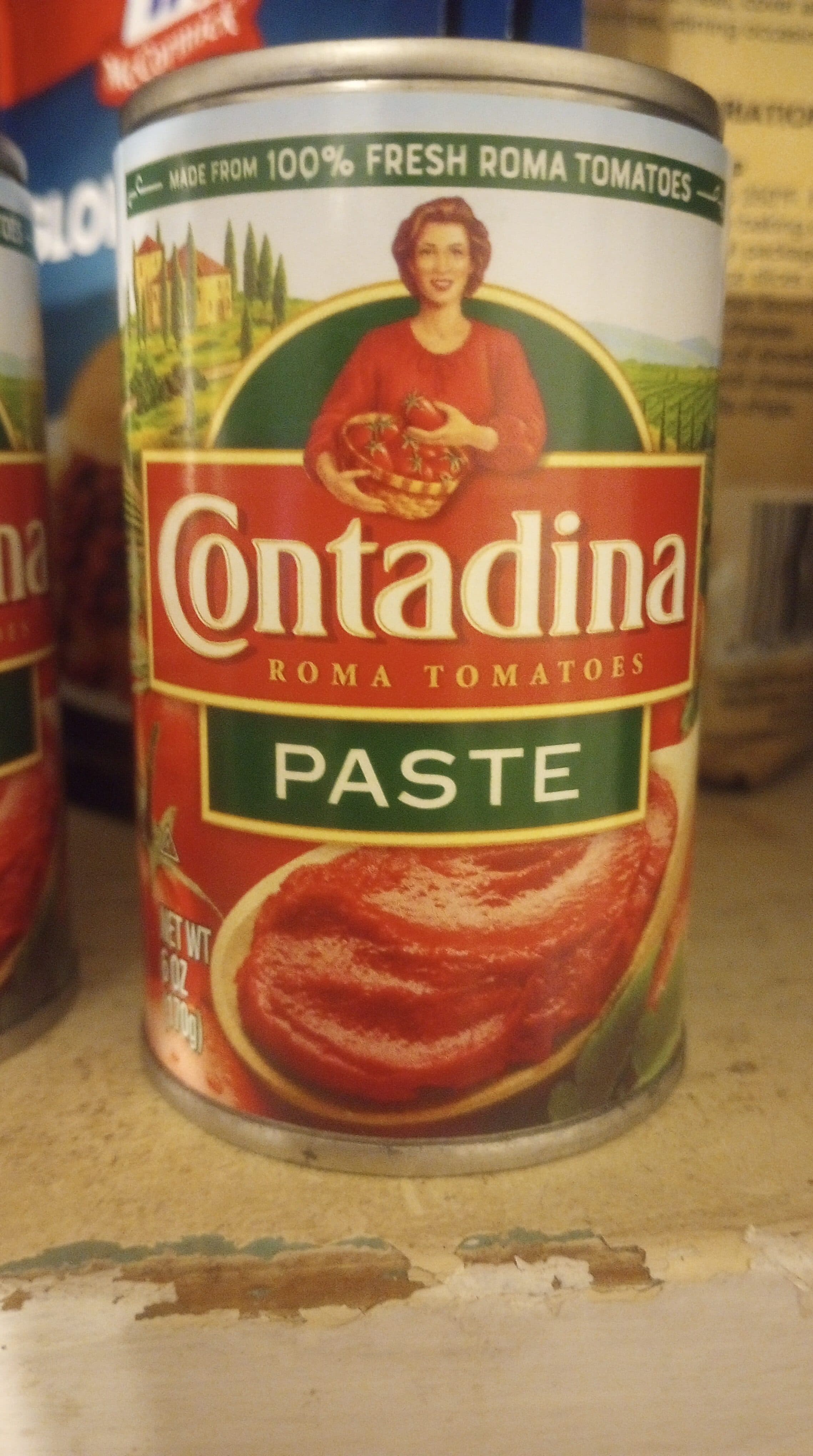Contadina Tomato Paste Product With Italian Herbs packshot