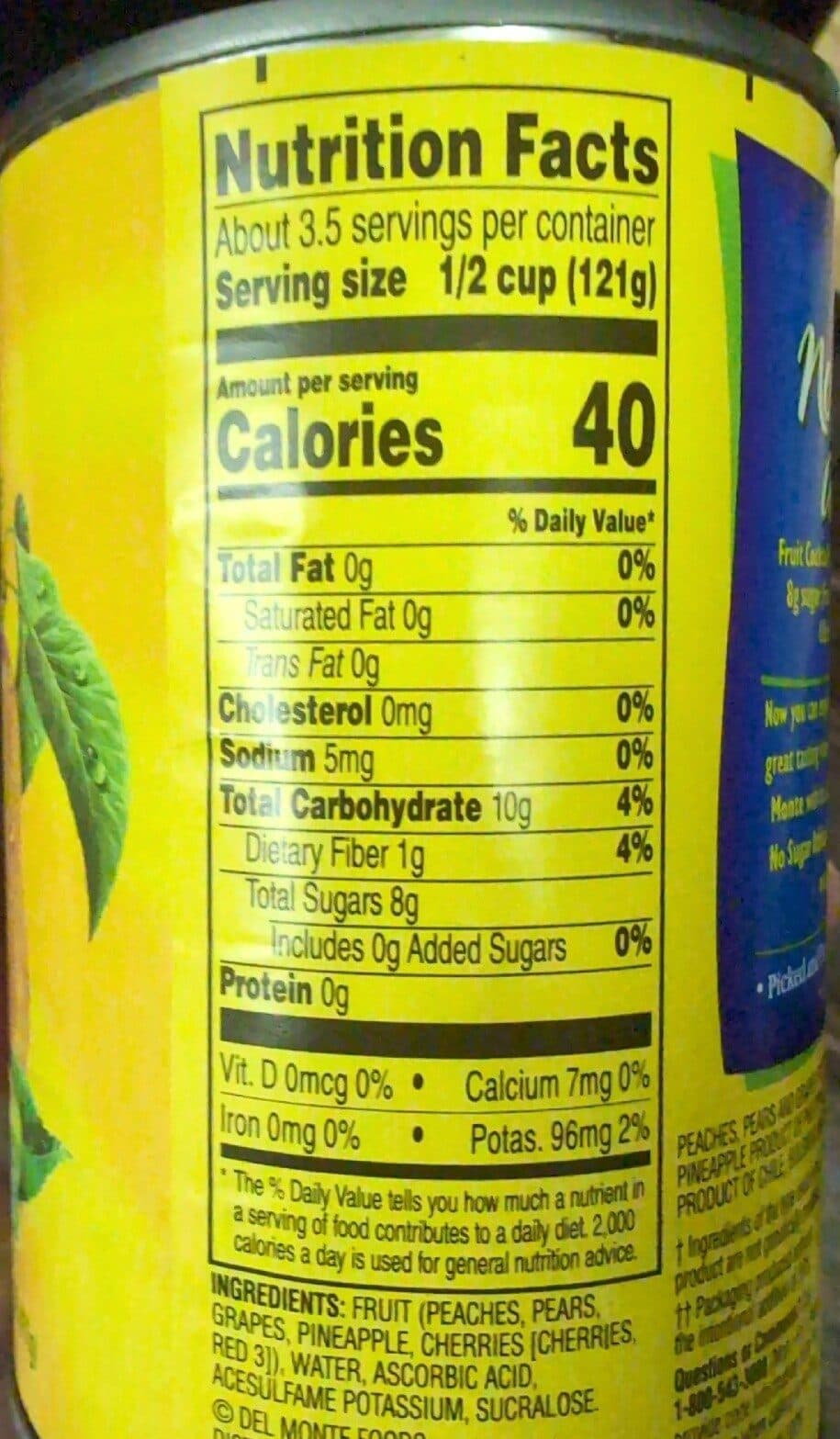 Del Monte Fruit Cocktail packshot