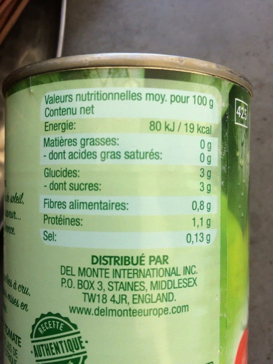 Del Monte Pulpe de tomate packshot