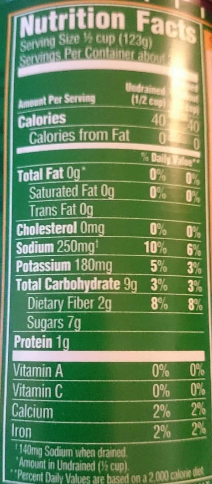 Del Monte Quality Sliced Beets packshot