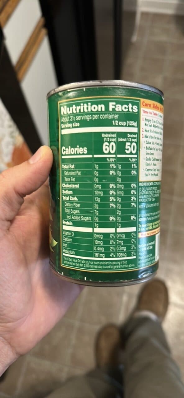 Del Monte Whole Kernel Corn packshot