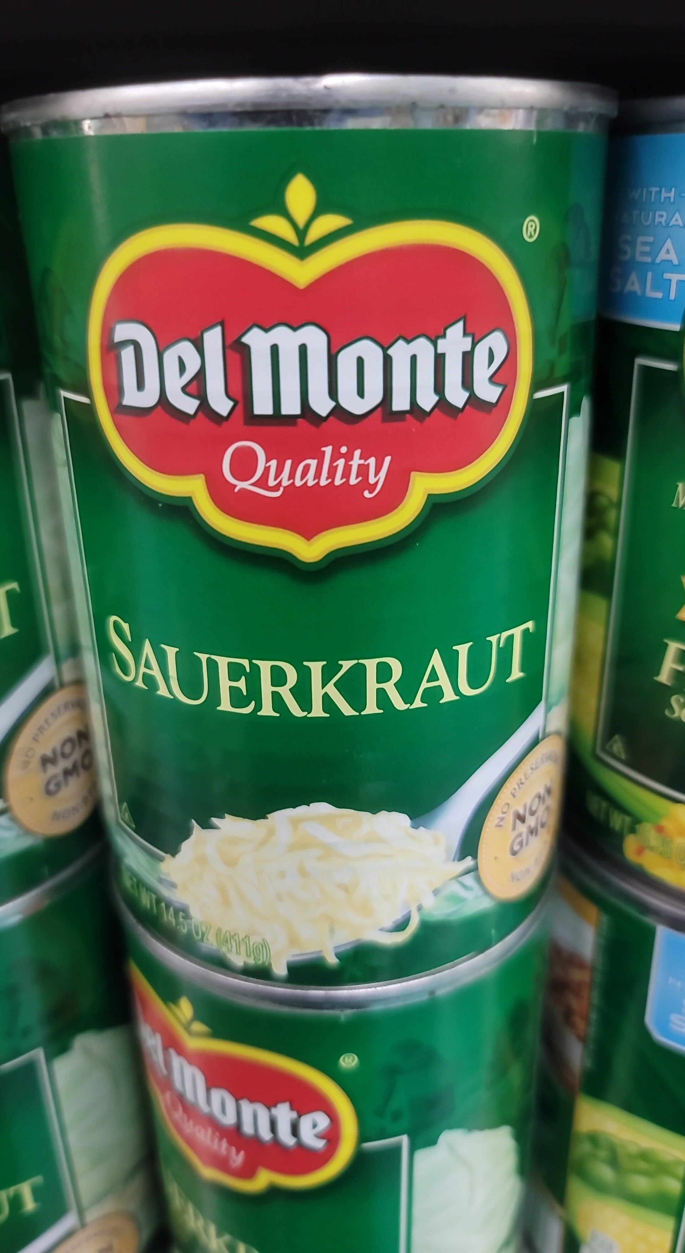Del Monte Quality Sauerkraut packshot