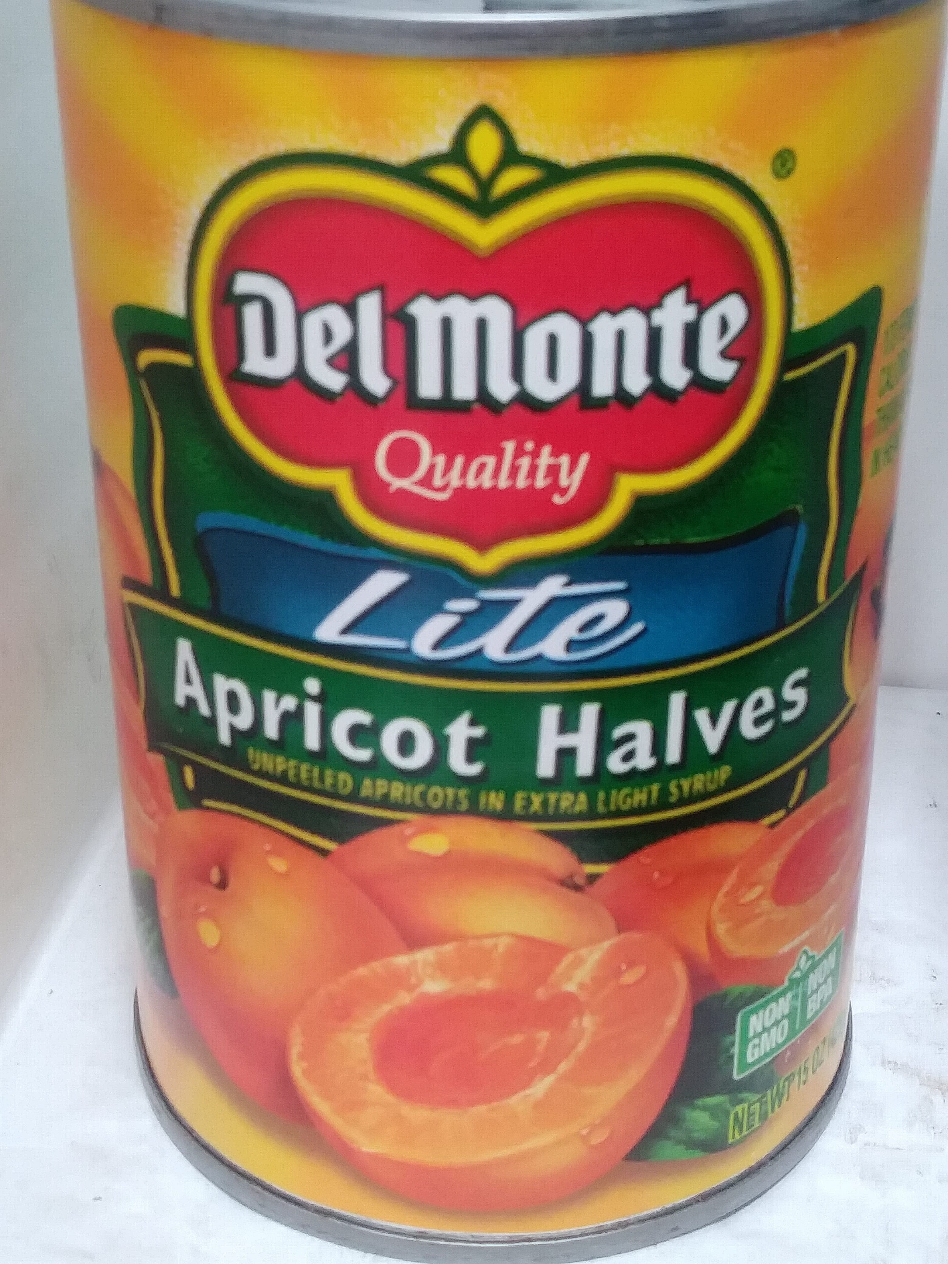 Del Monte Apricot Halves In Extra Light Syrup packshot