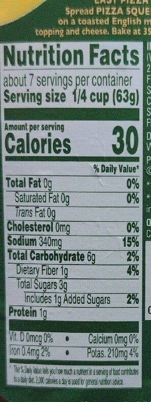 Contadina Pizza Sauce packshot