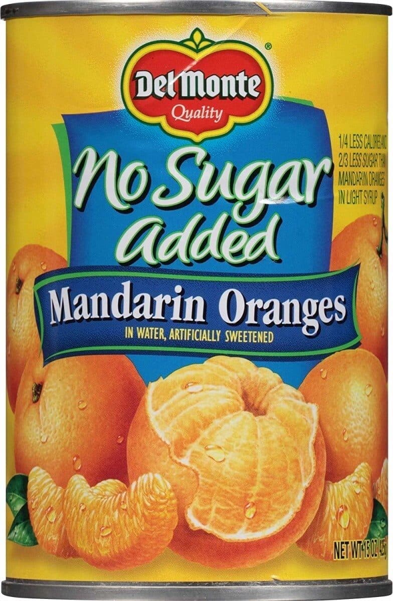 Del Monte Mandarin Oranges In Water packshot