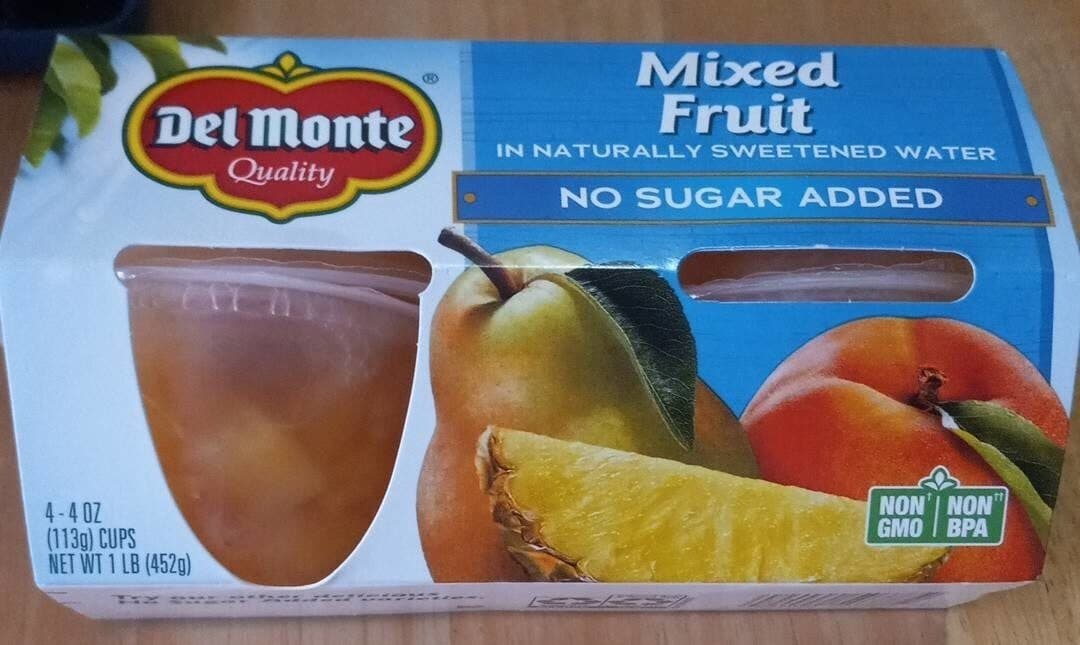 Del Monte Mixed Fruit packshot