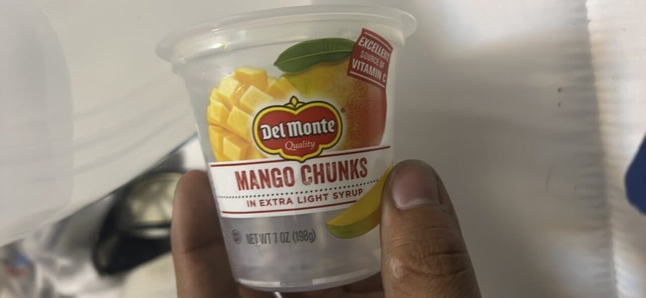 Del Monte Mango Chunks packshot