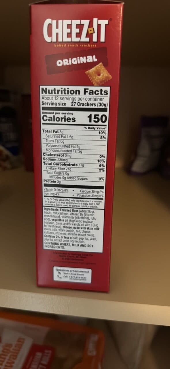 Cheez-It Original packshot
