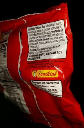 Cheez-It Original Baked Snack Crackers packshot