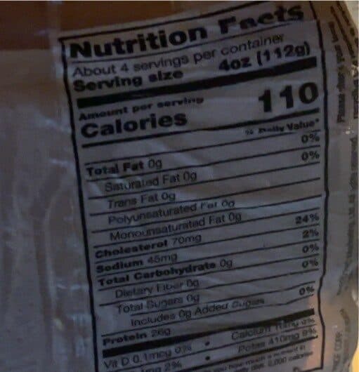 Just Bare Organic Chicken Tenders packshot